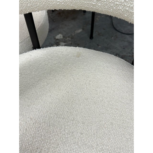 Omar De Biaggio for Cb2 Inesse Avorio Domus Dining Chairs, Set of Twelve For Sale - Image 11 of 12