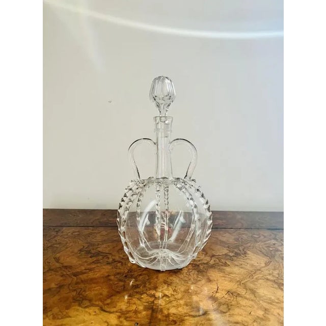 Glass Georgian Dutch Decanter, 1760 For Sale - Image 7 of 8
