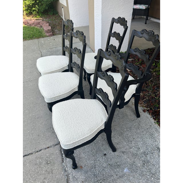 Vintage Jamestown Lounge Dining Chair Set (5) – Restored For Sale In Tampa - Image 6 of 7