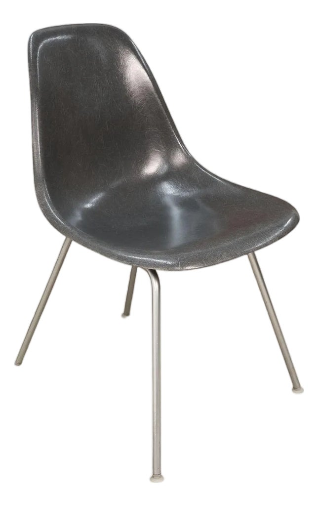 Herman Miller Eames Molded Fiberglass Shell Side Chair | Chairish