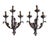 Vintage Baroque Style Three-Light Wall Lamps, 1950s, Set of 2 For Sale - Image 12 of 13