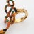 Vintage Enamel Snake Ring 18k Yellow Gold Large Coiled Serpent Cocktail Jewellery size 6.5 For Sale In Los Angeles - Image 6 of 6