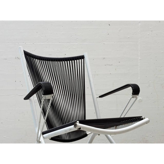 Folding Lounge Chair by André Monpoix, France, 1950s For Sale - Image 15 of 16