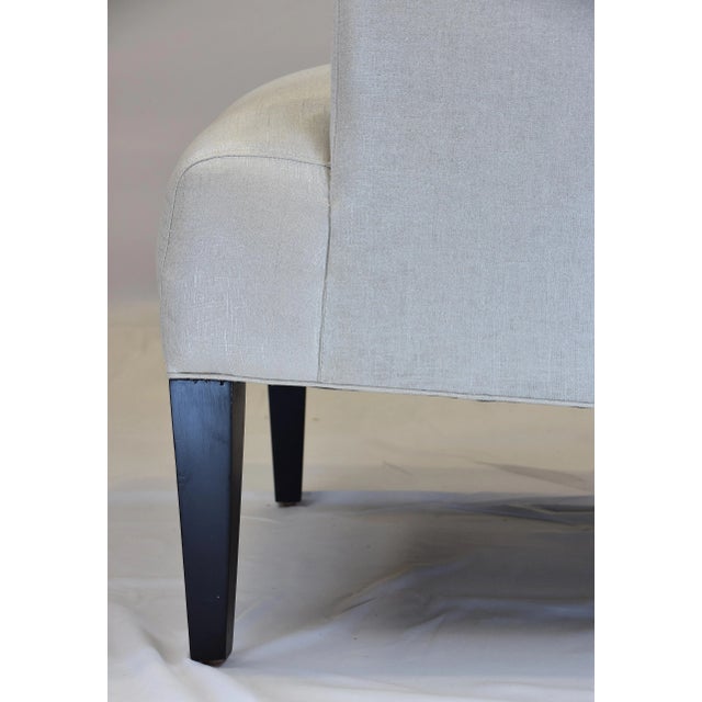Le Jeune Upholstery Jasmine Armchair Showroom Model For Sale - Image 9 of 11