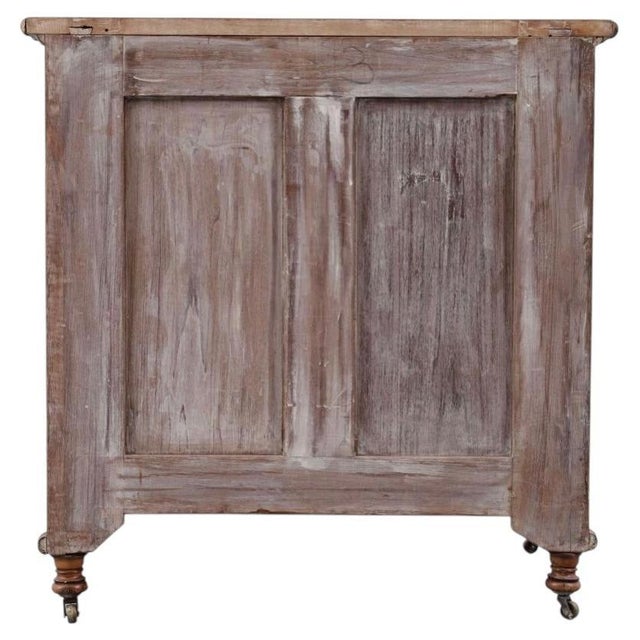 French Aesthetic Faux-Bamboo Three-Drawer Chest, 19th Century For Sale - Image 10 of 11