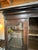 Mid 19th Century Early 19th Century French Provincial Solid Oak Glass Door Armoire For Sale - Image 5 of 11