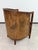Viennese Secession Geometric Leather Tub Armchairs from Josef Hoffmann, 1905, Set of 2 For Sale - Image 12 of 15