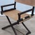 Vintage Bamboo and Leather Director's Chair from McGuire, 1950s For Sale - Image 9 of 15