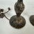 Petite Art Nouveau Style Bronze Finish Table Lamps- A Pair For Sale - Image 10 of 12