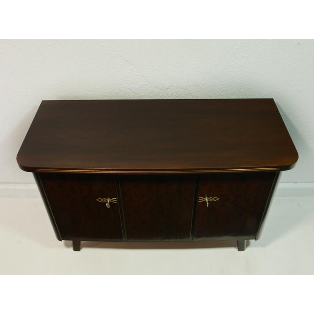 Wood Mid-Century Sideboard with 2 Trays, Germany, 1954 For Sale - Image 7 of 15