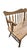1960s Rockingham Maple Colonial Cattail Deacon's Bench Farmhouse For Sale - Image 9 of 17