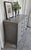 Boho Chic Vintage Dixie Double Dresser, Parisian Gray Dresser, Circa 1950's For Sale - Image 3 of 12