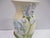 Blue Vintage Blue Iris Art Pottery Vase For Sale - Image 8 of 11