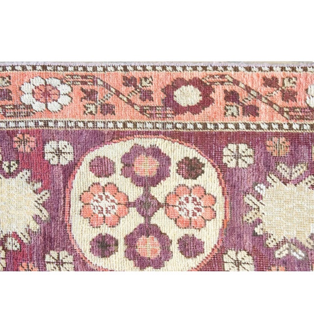 Early 20th Century Early 20th Century Early 20th Century Central Asian Khotan Runner For Sale - Image 5 of 11