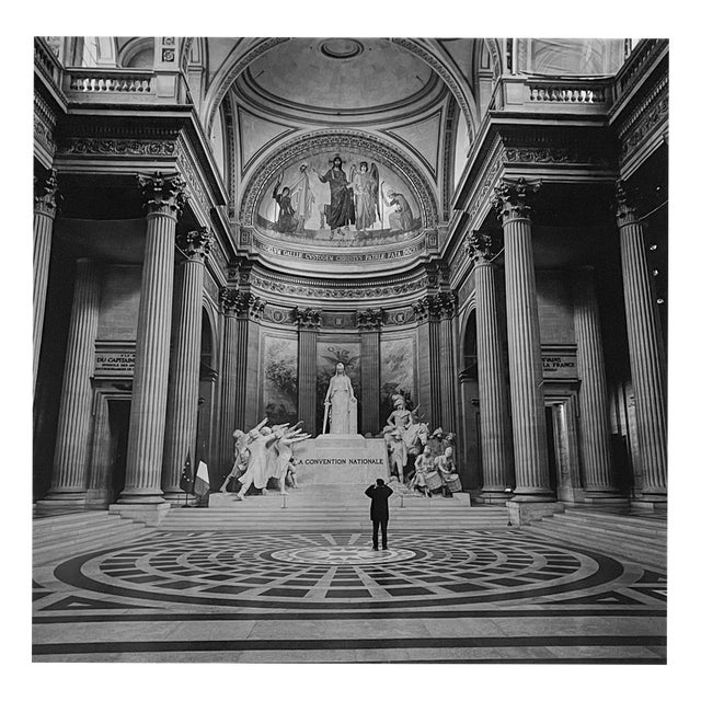 José Nicolas, The Visitor to the Pantheon 2020, Silver Gelatin Print For Sale