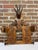 Exceptional and rare monumental 19th century Swiss Black Forest, hand-carved, wall mounted coat and hat rack. This...