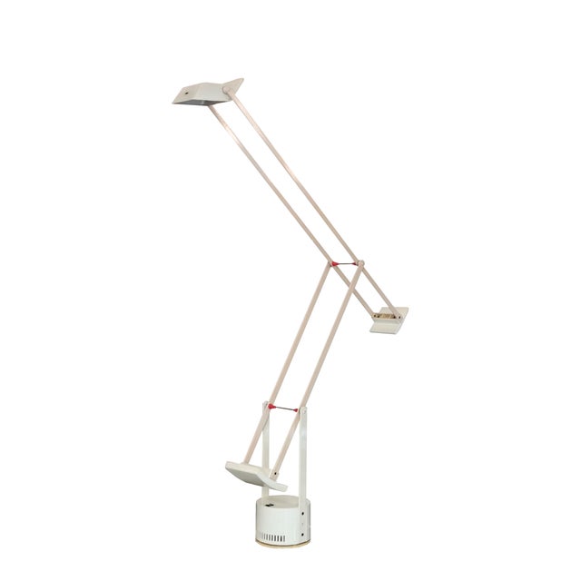 Tizio White Table Lamp by Richard Sapper for Artemide, Italy, 1970s For Sale - Image 10 of 10