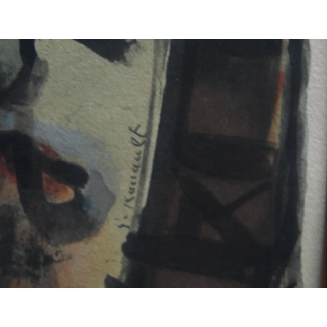 Modern 1920s "Drummer" Aquatint Print by Georges Rouault For Sale - Image 3 of 4