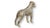 English Silver-Plate Boxer Dog Figurine For Sale - Image 4 of 4