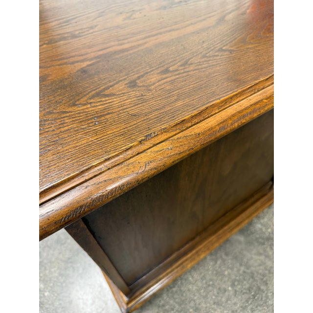 Brown Vintage Ethan Allen Royal Charter Nightstand/End Table For Sale - Image 8 of 10