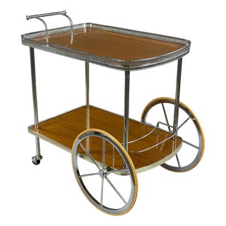 Serving Trolley in the style of Maison Jansen, France, 1960s For Sale