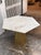 Cream Noir Furniture Demetria Dining Table For Sale - Image 8 of 12