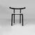 Italian modern chair 4855 by Anna Castelli Ferrieri for Kartell, 1990s Chair model 4855 featuring a round seat upholstered...