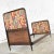 French Antique French Carved Walnut and Upholstered Twin Bed With Asian Figural Fabric For Sale - Image 3 of 12
