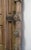 Vintage C1870's - C.1910's Imported Moroccan Large Hand Honed and Carved Wood & Iron Forged Doors - a Pair For Sale - Image 9 of 13