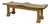 Sculptural Wavy Bench Handcrafted For Sale