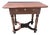 Antique William & Mary Style Pine Hall Table, 19th Century For Sale