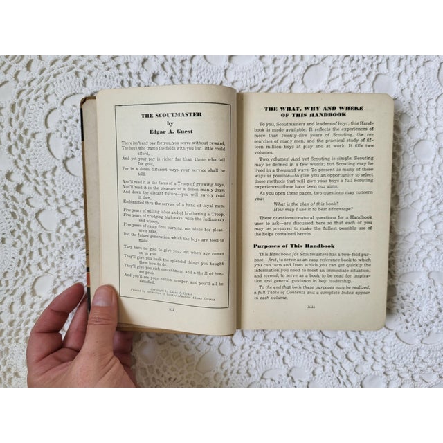 1945 Handbook for Scoutmasters - A Manual of Leadership Boy Scouts of America For Sale - Image 9 of 13