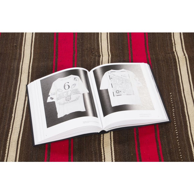 Red Vintage Chaput Kilim Wool Rug With Red Stripes by Rug & Kilim, 1950-1959 For Sale - Image 8 of 9