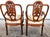 Chinese George Zee & Co Hand Carved Rosewood Armchairs a Pair For Sale - Image 3 of 17