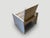 Contemporary Andrianna Shamaris Minimalist White Washed Spa Chair For Sale - Image 3 of 18