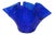Blue Vase Fazzoletto in Murano Glass by Dogi, Italy, 1970s For Sale