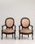 Pair of 19th Century French Louis Philippe Upholstered Armchairs Blush For Sale - Image 13 of 16