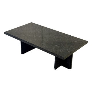 Vintage Natural Stone Coffee Table, 1980s For Sale