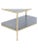 Mid-Century Modern Sabin Angeles Rectangle Two-Tiered Side or Coffee Table For Sale - Image 3 of 11