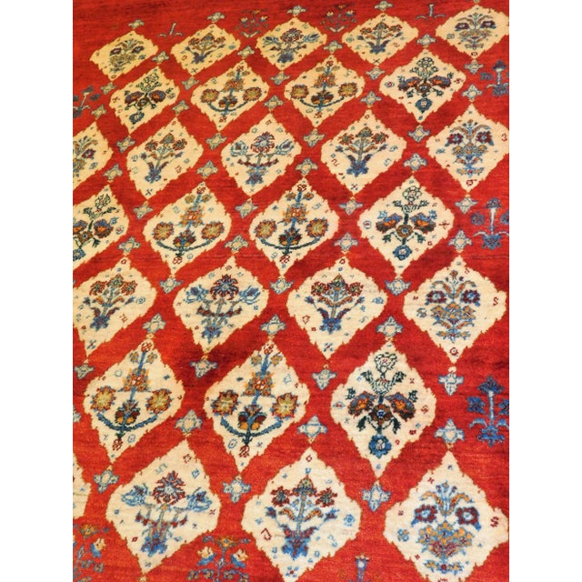 Early 21st Century Persian Zollanvari Tribal Rug. 5'x 6' For Sale - Image 10 of 13