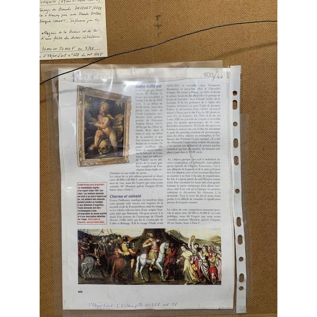 French School, 17th Century. Attributed to Claude Deruet (1588-1662). Oil painting. For Sale - Image 9 of 9
