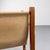 1960s Minimalist Geometric Teak Magazine Rack with Linen Loop, Denmark, 1960s For Sale - Image 5 of 7