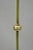 Antique Spanish Renaissance Gothic Green Iron & Brass Tripod Pole Floor Lamp For Sale - Image 9 of 14