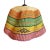 Multi-Colored Bolga Wave Basket Pendant Light For Sale - Image 4 of 6
