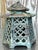 Vintage Asian Wrought Iron Pagoda Lantern For Sale - Image 9 of 12