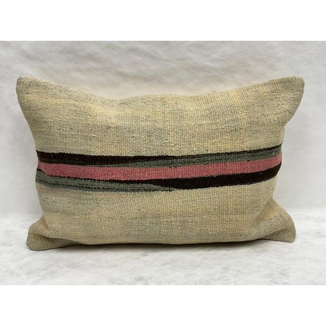 Turkish Hemp Pillow Cushion Natural Beige Black Pink Green Pillow Cushion Cover 16" x 24" #30238 Enhance your home decor...