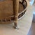 Wood Vintage McGuire Porto Petite Three-Tier Rattan End Table on Casters For Sale - Image 7 of 12