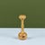 Hand crafted candlestick in spalted birch by local Los Angeles artist Evan Segota. The candle holder features a bulbous...