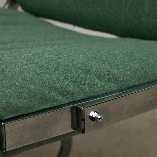 Mint Green Chrome Chair, 1970s For Sale - Image 6 of 16