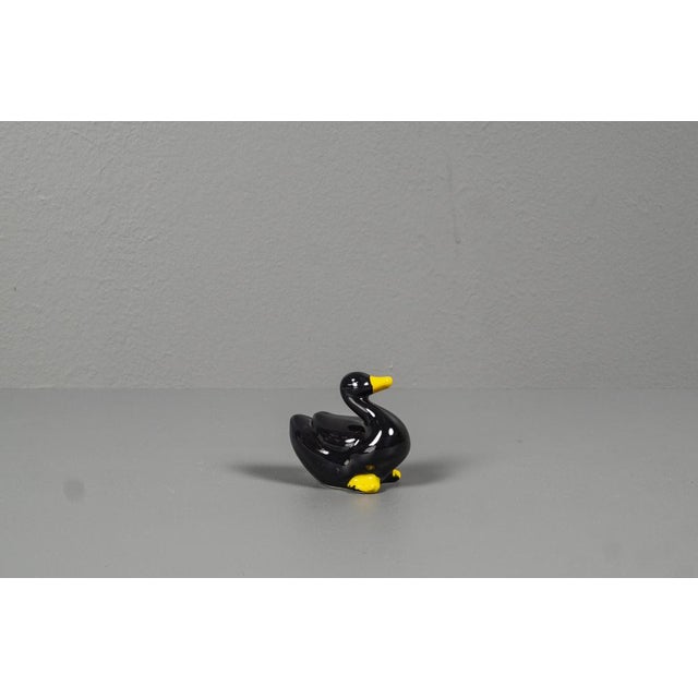 Porcelain Ducks in Black & White, 1970s, Set of 4 For Sale - Image 9 of 14